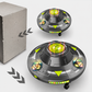 📢📢40% OFF !! ⏰ Smart Rotating UFO Bubble Machine – 360° Rotation, RGB Lights, Obstacle Avoidance ✨