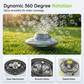 📢📢40% OFF !! ⏰ Smart Rotating UFO Bubble Machine – 360° Rotation, RGB Lights, Obstacle Avoidance ✨