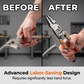 📢📢40% OFF !! ⏰ Ratchet Cable Wire Cutter Pliers – Hardened steel & lever action – Clean cuts for cables, wires & ties – ergonomic grip for easy use 🛠️✨