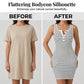 Women's Striped Bodycon Tank Dress