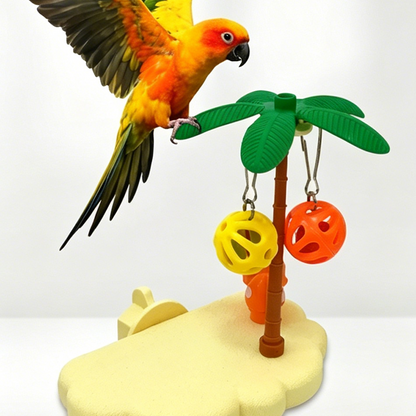 📢📢40% OFF !! ⏰Cute Cloud-Shaped Bird Perch Platform
