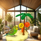 📢📢40% OFF !! ⏰Cute Cloud-Shaped Bird Perch Platform