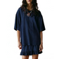 📢📢40% OFF !! ⏰Women's Oversized T-Shirt & Ruffle Skirt 2-Piece Set 🌸 | Breathable Summer Lounge Outfit ☀️ | Soft Fabric, Relaxed Fit 💕 | S-2XL
