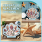 📢📢40% OFF !! ⏰Seashell Display Case with Acrylic Panel