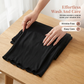 Women's High-Stretch Ruffled Wide-Leg Cropped Pants