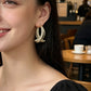 📢📢40% OFF !! ⏰Women’s Elegant Twisted Gold Hoop Earrings