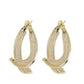 📢📢40% OFF !! ⏰Women’s Elegant Twisted Gold Hoop Earrings