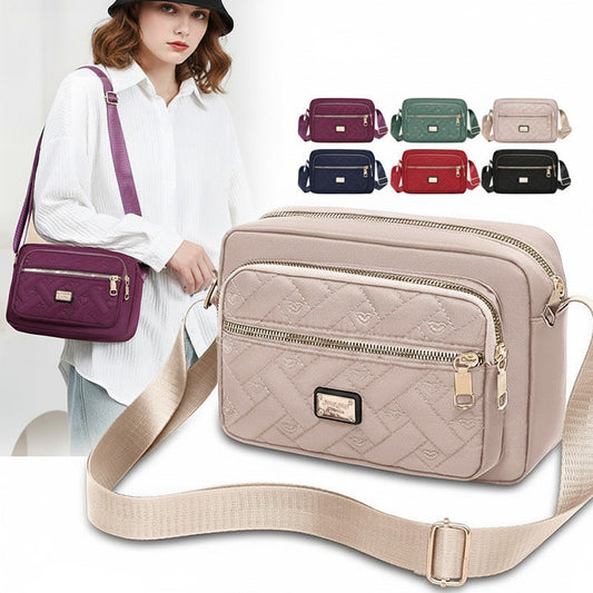 📢📢40% OFF !! ⏰Multi-Layer Waterproof Oxford Crossbody Bag