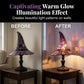 📢📢40% OFF !! ⏰Enchanting Ambiance Stained Glass Witch Lamp
