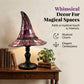 📢📢40% OFF !! ⏰Enchanting Ambiance Stained Glass Witch Lamp