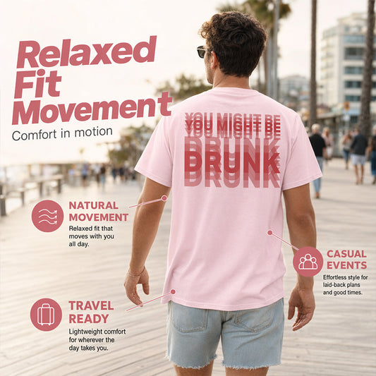 Men's Short Sleeve Crew Neck Graphic Shirt