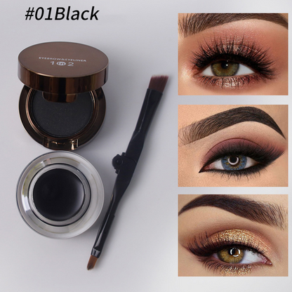 📢📢Buy 2 Get 1 Free !! ⏰ Waterproof & Smudge-Proof! 2-in-1 Eyeliner & Brow Gel for a Flawless Look in Seconds. ✨
