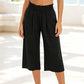 📢📢40% OFF !! ⏰Women's High-Waist Smocked Wide-Leg Pants