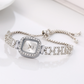 📢📢50% OFF !! ⏰Women Drawstring Bracelet Watch Square Quartz
