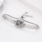 📢📢50% OFF !! ⏰Women Drawstring Bracelet Watch Square Quartz