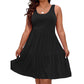 📢📢40% OFF !! ⏰Women's Sleeveless Knee-Length Dress