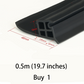 🚪 BUY 2 GET 1 FREE! 🏠 Flexible Window Crevice Rain Seal Barrier Strip – Self-adhesive & weatherproof – Keeps rain & drafts out – easy to cut and install 🌧️✨
