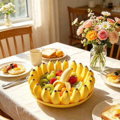 📢📢40% OFF !! ⏰Creative Banana Shape Fruit Bowl