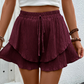 📢📢40% OFF !! ⏰Women’s Ruffle Layered Flowy Shorts
