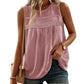 📢📢40% OFF !! ⏰Women's Sleeveless Lace Trim Tank Top