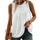 📢📢40% OFF !! ⏰Women's Sleeveless Lace Trim Tank Top