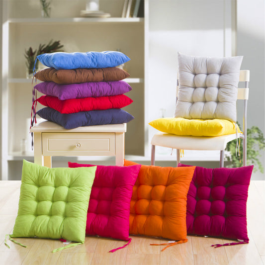 Thickened Seat Cushion with Straps