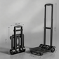 📢📢50% OFF !! ⏰Foldable Utility Cart with Telescopic Handle and Smooth Wheels