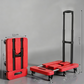 📢📢50% OFF !! ⏰Foldable Utility Cart with Telescopic Handle and Smooth Wheels