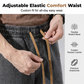 Men's Summer Lightweight Denim Shorts Loose Fit Casual Five-Point Pants