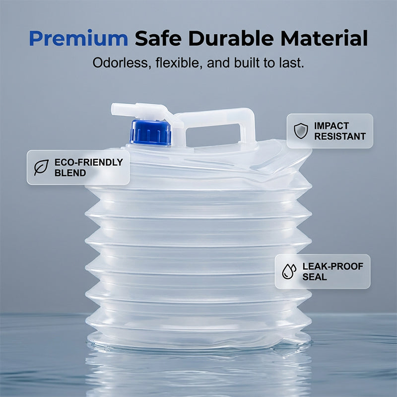 Premium safe durable water container material