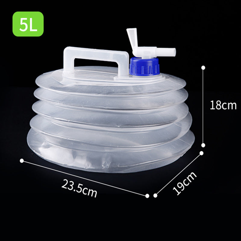 5 liter collapsible water container dimensions