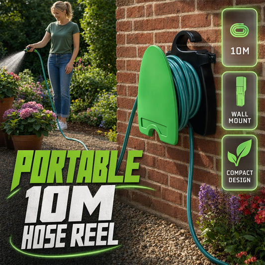 📢📢40% OFF !! ⏰Portable Garden Hose Reel Cart