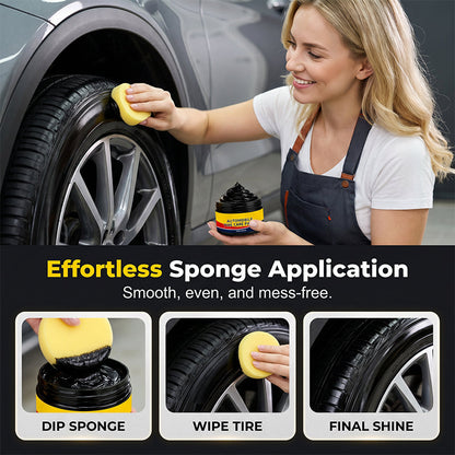 📢📢33% OFF !! ⏰Car Tire Restorer and Shine Paste