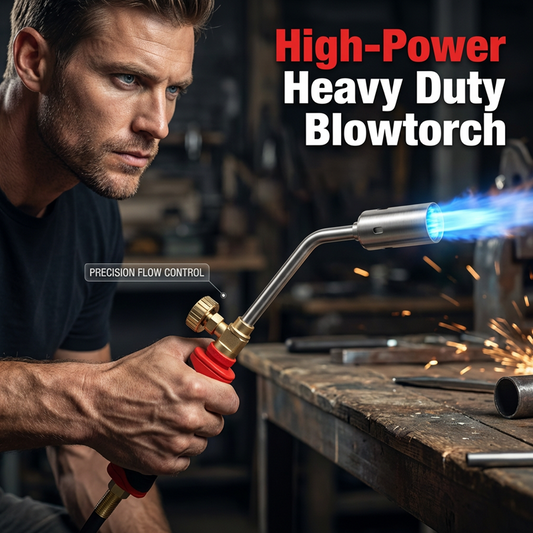 📢📢40% OFF !! ⏰High-Power Gas Torch with Adjustable Flame Control