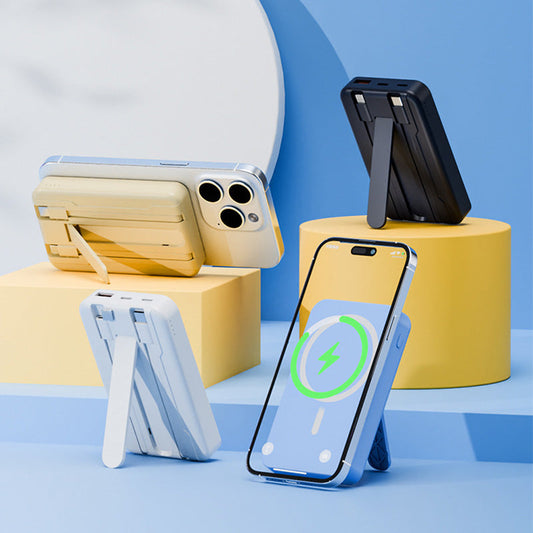 📢📢40% OFF !! ⏰Magnetic Power Bank with Stand and Fast Charging