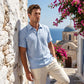 📢📢40% OFF !! ⏰Men's Linen Casual Breathable Short Sleeve Collared Shirt