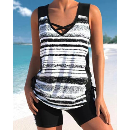 🎉 2026 Sale — Over 44,000 Sold! 👙 Printed Tankini Set – Confident 🩳