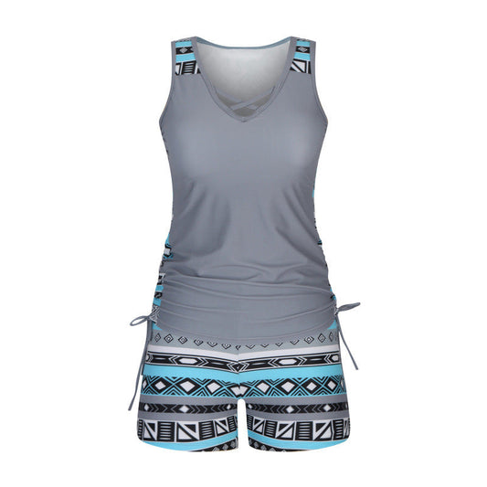 🎉 2026 Sale — Over 44,000 Sold! 👙 Printed Tankini Set – Confident 🩳