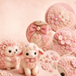 📢📢40% OFF !! ⏰Pink Enchanted Forest DIY Felt Patchwork Kit
