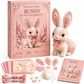 📢📢40% OFF !! ⏰Pink Enchanted Forest DIY Felt Patchwork Kit