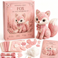 📢📢40% OFF !! ⏰Pink Enchanted Forest DIY Felt Patchwork Kit