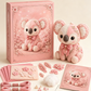 📢📢40% OFF !! ⏰Pink Enchanted Forest DIY Felt Patchwork Kit