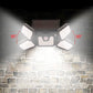 📢📢40% OFF !! ⏰Solar 3-Heads Wall Light With Sensor Lighting Function