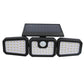 📢📢40% OFF !! ⏰Solar 3-Heads Wall Light With Sensor Lighting Function