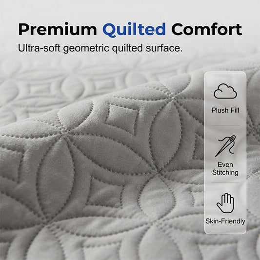📢📢40% OFF !! ⏰Quilted Waterproof Mattress Protector – Blocks spills & stains, keeps your mattress fresh. Deep pocket, no shifting. Sleep soundly! 😴✨