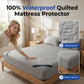 📢📢40% OFF !! ⏰Quilted Waterproof Mattress Protector – Blocks spills & stains, keeps your mattress fresh. Deep pocket, no shifting. Sleep soundly! 😴✨