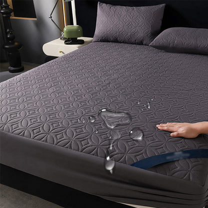 📢📢40% OFF !! ⏰Quilted Waterproof Mattress Protector – Blocks spills & stains, keeps your mattress fresh. Deep pocket, no shifting. Sleep soundly! 😴✨
