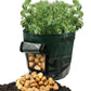 📢📢50% OFF !! ⏰18/26/38L Large Capacity Potato Grow Planter PE Container Bag Pouch Tomato Vegetables Garden Outdoor