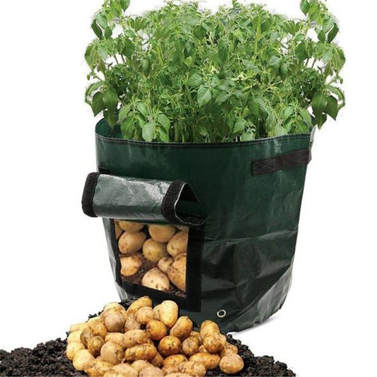 📢📢50% OFF !! ⏰18/26/38L Large Capacity Potato Grow Planter PE Container Bag Pouch Tomato Vegetables Garden Outdoor