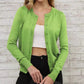 ⏳Limited-time 50% off⏰Women's Classic Crew Neck Cardigan🧥
